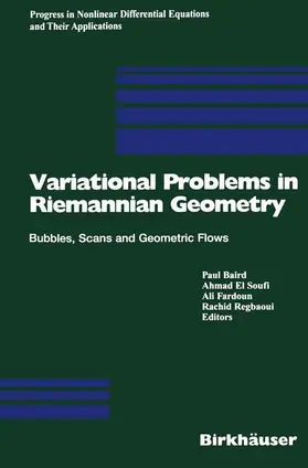 Baird / Regbaoui / El Soufi |  Variational Problems in Riemannian Geometry | Buch |  Sack Fachmedien