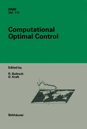 Kraft / Bulirsch |  Computational Optimal Control | Buch |  Sack Fachmedien