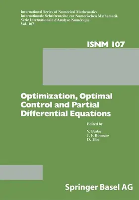 Barbu / Tiba / Bonnans |  Optimization, Optimal Control and Partial Differential Equations | Buch |  Sack Fachmedien