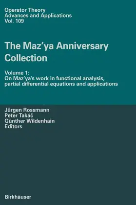 Rossmann / Wildenhain / Takac |  The Maz'ya Anniversary Collection | Buch |  Sack Fachmedien