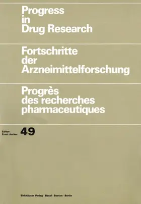 Eglen / Polak / Juchau |  Progress in Drug Research | Buch |  Sack Fachmedien