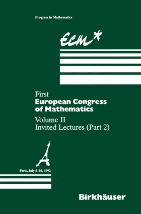 Joseph / Mignot / Rentschler |  First European Congress of Mathematics Paris, July 6-10, 1992 | Buch |  Sack Fachmedien