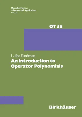 Gohberg |  An Introduction to Operator Polynomials | Buch |  Sack Fachmedien