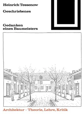 Tessenow | Geschriebenes | Buch | 978-3-0356-0064-3 | www2.sack.de