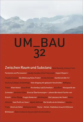Zwischen Raum und Substanz | Buch | 978-3-0356-2733-6 | www2.sack.de