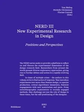 Bieling / Christensen / Conradi | NERD III - New Experimental Research in Design | E-Book | sack.de