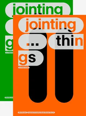 Hovestadt / Villa / Bühlmann |  JOINTING THINGS - ON FRITZ HALLER (2 Vols.) | Buch |  Sack Fachmedien
