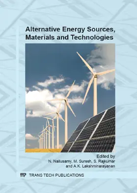 Nallusamy / Suresh / Rajkumar |  Alternative Energy Sources, Materials and Technologies | eBook | Sack Fachmedien