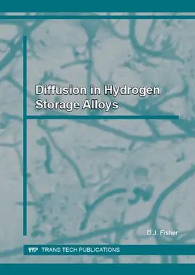 Fisher | Diffusion in Hydrogen Storage Alloys | E-Book | www2.sack.de
