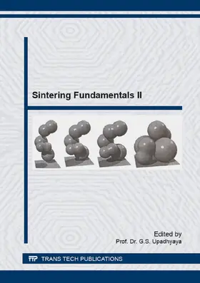 Upadhyaya | Sintering Fundamentals II | E-Book | www2.sack.de