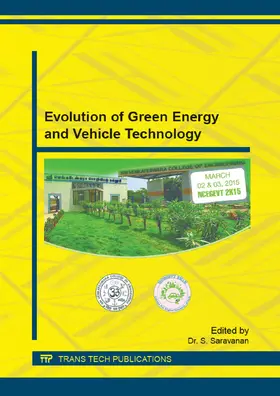 Saravanan |  Evolution of Green Energy and Vehicle Technology | eBook | Sack Fachmedien