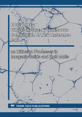 DDF Vol. 3: Diffusion Data: A Continuous Compilation of New Reference Data | E-Book | www2.sack.de