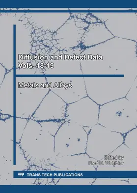 Wohlbier | Diffusion and Defect Data Vol. 18-19 | E-Book | sack.de