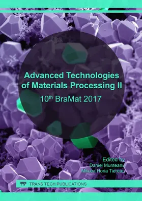 Munteanu / Tierean | Advanced Technologies of Materials Processing II | Buch | 978-3-0357-1075-5 | sack.de