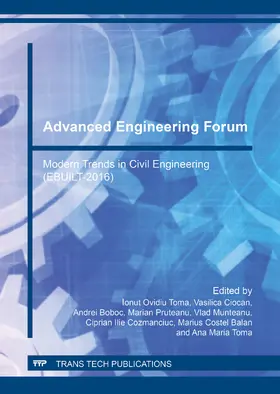 Toma / Ciocan / Boboc | Advanced Engineering Forum Vol. 21 | Buch | 978-3-0357-1098-4 | sack.de