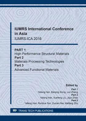 Han | IUMRS International Conference in Asia | Buch | 978-3-0357-1151-6 | sack.de