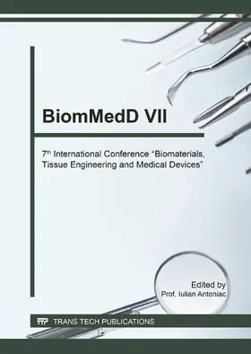 Antoniac | BiomMedD VII | Buch | 978-3-0357-1153-0 | www2.sack.de