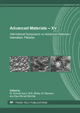 Ikram / Bhatty / Mansoor | Advanced Materials – XV | Buch | 978-3-0357-1197-4 | sack.de