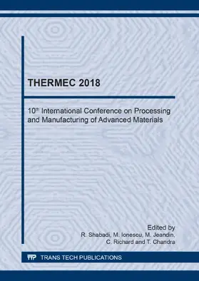 Shabadi / Ionescu / Jeandin | THERMEC 2018 | Buch | 978-3-0357-1208-7 | sack.de