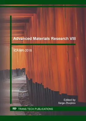 Zhuiykov | Advanced Materials Research VIII | Buch | 978-3-0357-1230-8 | www2.sack.de