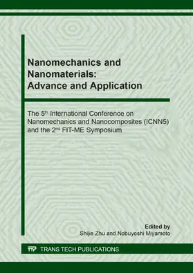 Zhu / Miyamoto | Nanomechanics and Nanomaterials: Advance and Application | Buch | 978-3-0357-1437-1 | sack.de