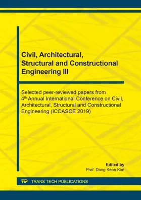 Kim |  Civil, Architectural, Structural and Constructional Engineering III | Buch |  Sack Fachmedien