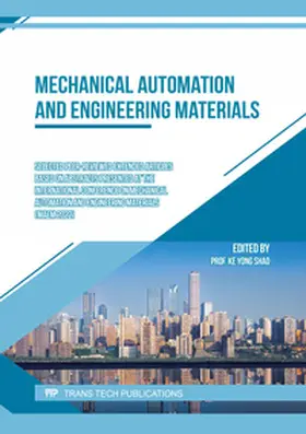 Shao / Ltd |  Mechanical Automation and Engineering Materials | Buch |  Sack Fachmedien