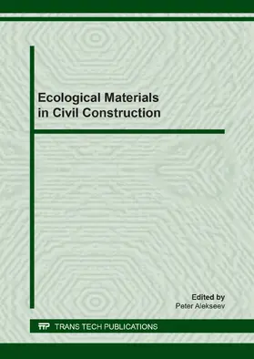 Alekseev |  Ecological Materials in Civil Construction | Buch |  Sack Fachmedien