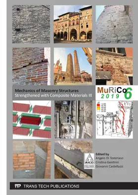 Di Tommaso / Gentilini / Castellazzi |  Mechanics of Masonry Structures Strengthened with Composite Materials III | Buch |  Sack Fachmedien