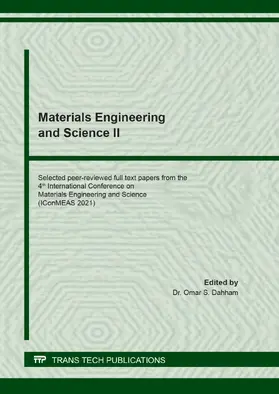 Dahham |  Materials Engineering and Science II | Buch |  Sack Fachmedien