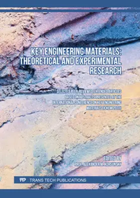 Korsunsky / Ltd |  Key Engineering Materials: Theoretical and Experimental Research | Buch |  Sack Fachmedien