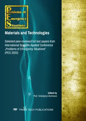 Andronov |  Problems of Emergency Situations: Materials and Technologies | Buch |  Sack Fachmedien