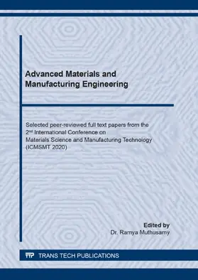 Muthusamy |  Advanced Materials and Manufacturing Engineering | Buch |  Sack Fachmedien