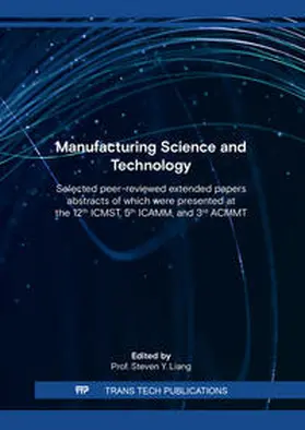 Liang |  Manufacturing Science and Technology | Buch |  Sack Fachmedien