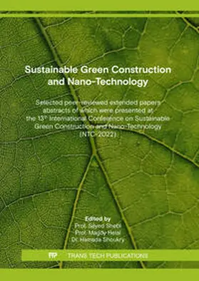 Shebl / Ltd / Helal |  Sustainable Green Construction and Nano-Technology | Buch |  Sack Fachmedien