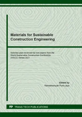 Putra Jaya |  Materials for Sustainable Construction Engineering | Buch |  Sack Fachmedien