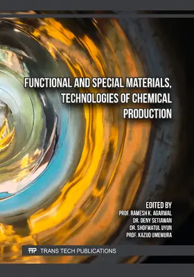 Agarwal / Setiawan / Uyun |  Functional and Special Materials, Technologies of Chemical Production | Buch |  Sack Fachmedien