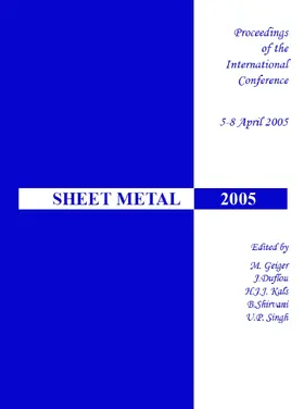 Geiger / Duflou / Kals |  Sheet Metal 2005 | Sonstiges |  Sack Fachmedien