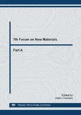 Vincenzini |  7th Forum on New Materials - Part A | Sonstiges |  Sack Fachmedien