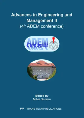 Demian |  Advanced Engineering Forum Vol. 27 | Sonstiges |  Sack Fachmedien