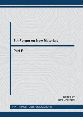 Vincenzini |  7th Forum on New Materials - Part F | Sonstiges |  Sack Fachmedien