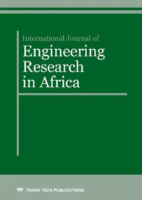  International Journal of Engineering Research in Africa Vol. 26 | Sonstiges |  Sack Fachmedien