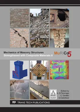 di Tommaso / Gentilini / Castellazzi |  Mechanics of Masonry Structures Strengthened with Composite Materials II | Sonstiges |  Sack Fachmedien