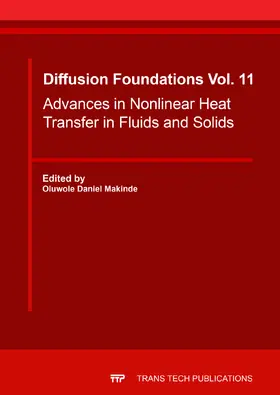 Makinde |  Advances in Nonlinear Heat Transfer in Fluids and Solids | Sonstiges |  Sack Fachmedien