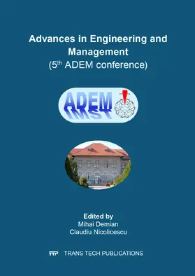 Demian / Nicolicescu |  Advanced Engineering Forum Vol. 34 | Sonstiges |  Sack Fachmedien