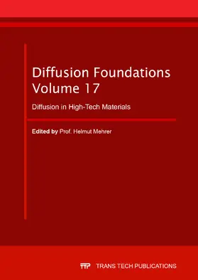 Mehrer |  Diffusion in High-Tech Materials | Sonstiges |  Sack Fachmedien