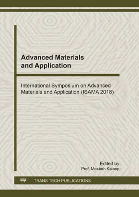 Kaloop |  Advanced Materials and Application | Sonstiges |  Sack Fachmedien