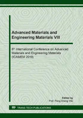 Wei |  Advanced Materials and Engineering Materials VIII | Sonstiges |  Sack Fachmedien