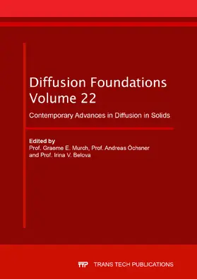 Murch / ?chsner / Belova |  Contemporary Advances in Diffusion in Solids | Sonstiges |  Sack Fachmedien