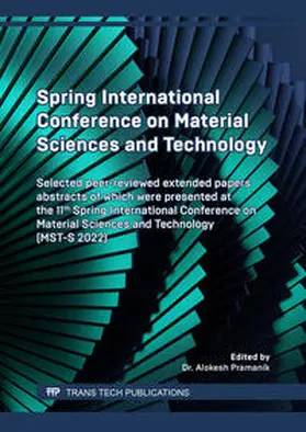Pramanik |  Spring International Conference on Material Sciences and Technology | eBook | Sack Fachmedien